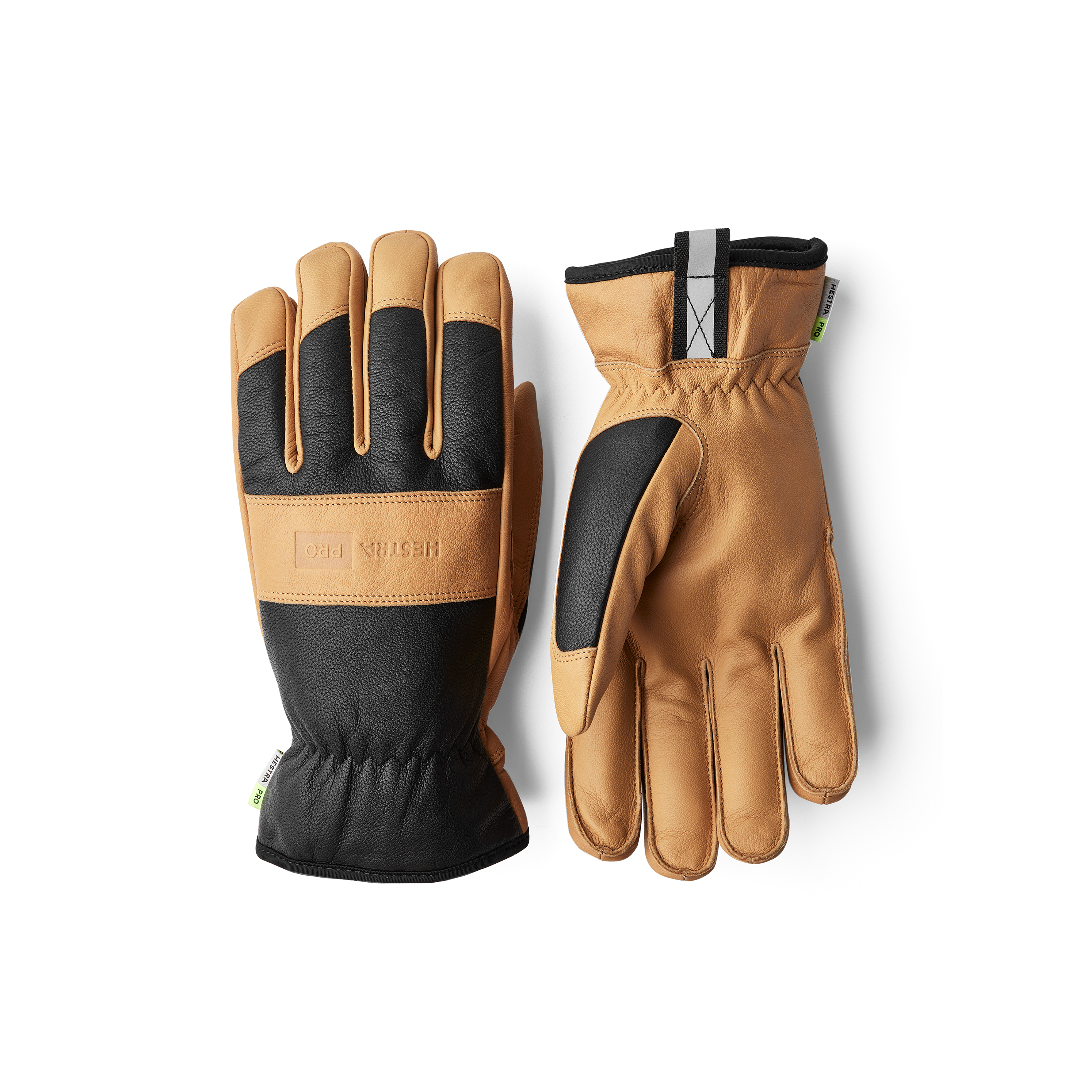 Hestra Winter Pro 5-Finger handske i Tan – framifrån